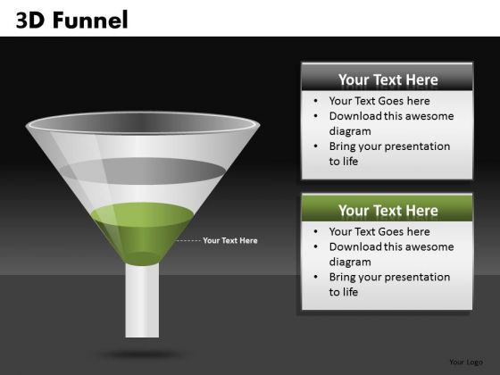 Stage 1 Conversion Funnel Shape PowerPoint Slides Ppt Templates