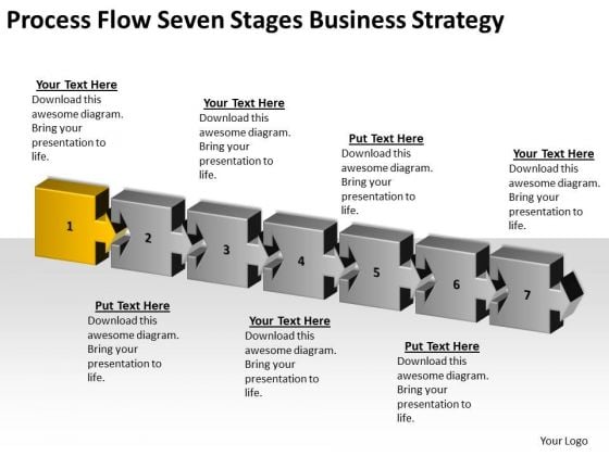 stages business model strategy ppt developing plan template