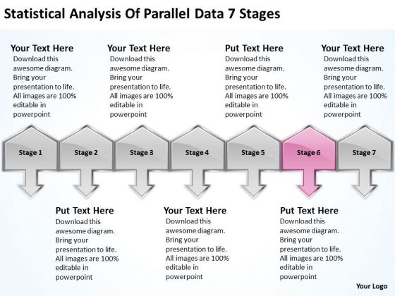 Statistical Analysis Of Parallel Data 7 Stages Business Planning Guide PowerPoint Slides