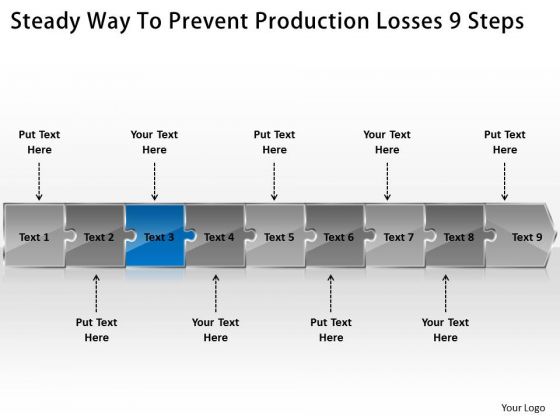Steady Way To Prevent Production Losses 9 Steps Basic Process Flow Chart PowerPoint Templates Steady Way To Prevent Production Losses 9 Steps Basic Process Flow Chart PowerPoint Templates