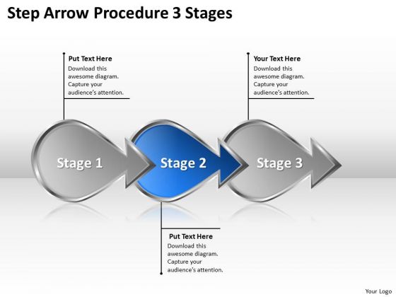 Step Arrow Procedure 3 Stages Business Plan Writers PowerPoint Templates Step Arrow Procedure 3 Stages Business Plan Writers PowerPoint Templates