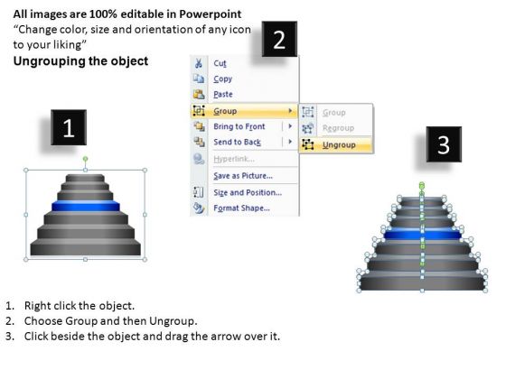 Step Diagram For PowerPoint With Editable Stairs idea image