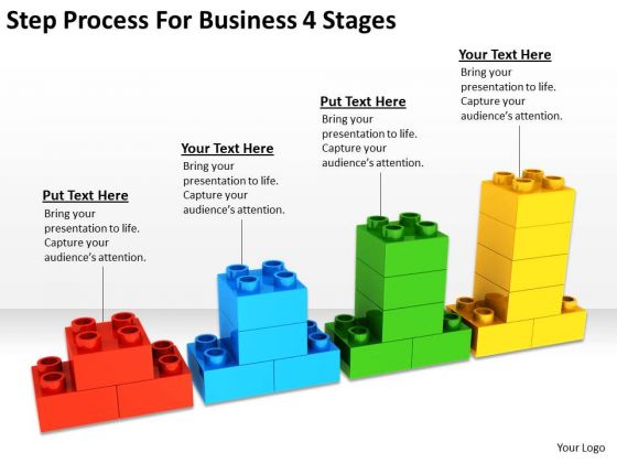 Step Process For Business 4 Stages Ppt Proposal Plan PowerPoint Templates