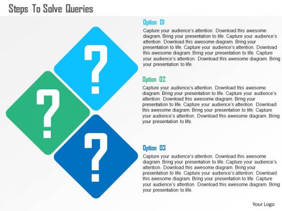 Steps To Solve Queries Presentation Template Steps To Solve Queries Presentation Template