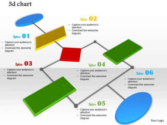 Stock Photo 3d Chart With Six Stages PowerPoint Slide Stock Photo 3d Chart With Six Stages PowerPoint Slide