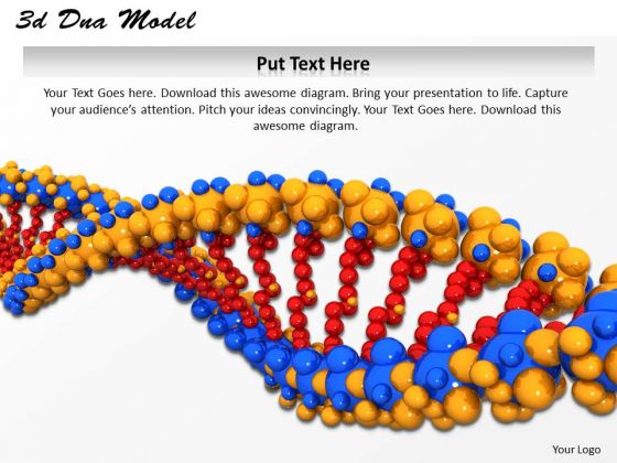 Stock Photo 3d Dna Design For Medical Use PowerPoint Slide Stock Photo 3d Dna Design For Medical Use PowerPoint Slide