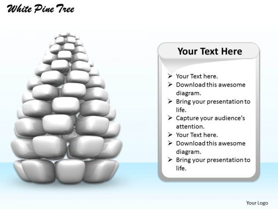 Stock Photo 3d Image Of Grey Pine Tree PowerPoint Slide Stock Photo 3d Image Of Grey Pine Tree PowerPoint Slide