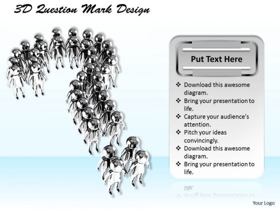 Stock Photo 3d Question Mark Design PowerPoint Template Stock Photo 3d Question Mark Design PowerPoint Template