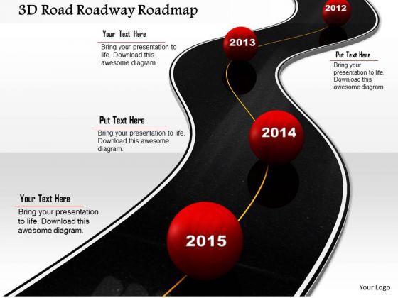 Stock Photo 3d Road Roadway Roadmap PowerPoint Slide Stock Photo 3d Road Roadway Roadmap PowerPoint Slide
