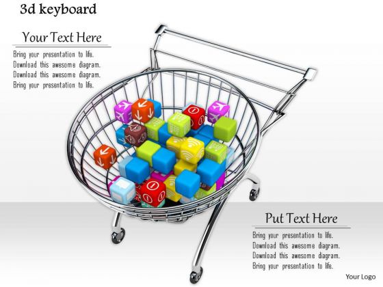 Stock Photo 3d Shopping Cart With Balls Inside PowerPoint Slide Stock Photo 3d Shopping Cart With Balls Inside PowerPoint Slide