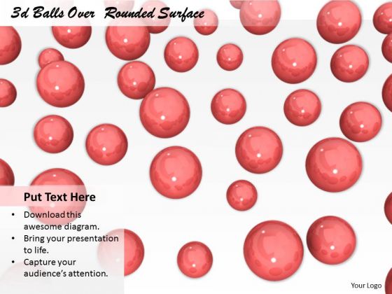 Stock Photo Abstract 3d Balls White Background Ppt Template Stock Photo Abstract 3d Balls White Background Ppt Template
