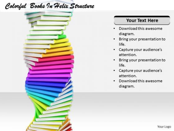 Stock Photo Basic Marketing Concepts Colorful Books Helix Structure Stock Photo Basic Marketing Concepts Colorful Books Helix Structure
