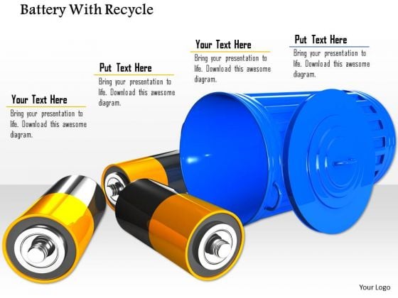 Stock Photo Battery For Recycle Conceptual Image PowerPoint Slide Stock Photo Battery For Recycle Conceptual Image PowerPoint Slide