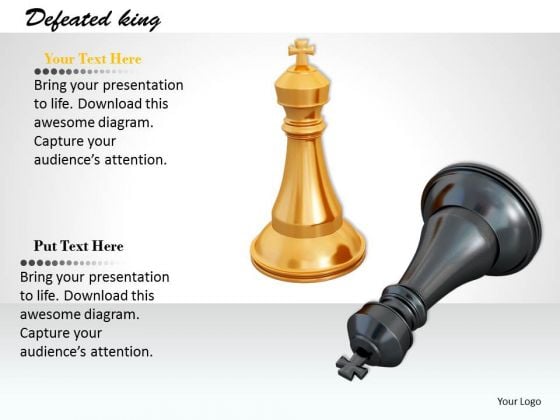 Stock Photo Black And White Chess Kings PowerPoint Slide Stock Photo Black And White Chess Kings PowerPoint Slide