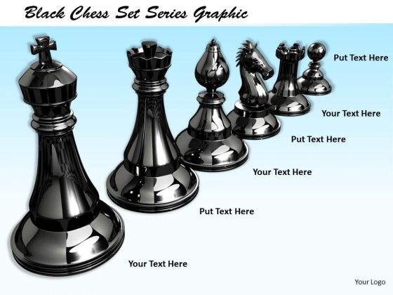 Stock Photo Black Chess Set Series Graphic PowerPoint Template Stock Photo Black Chess Set Series Graphic PowerPoint Template