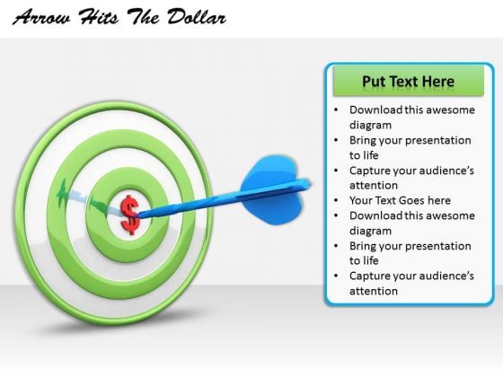 Stock Photo Business And Strategy Arrow Hits The Dollar Images Photos Stock Photo Business And Strategy Arrow Hits The Dollar Images Photos