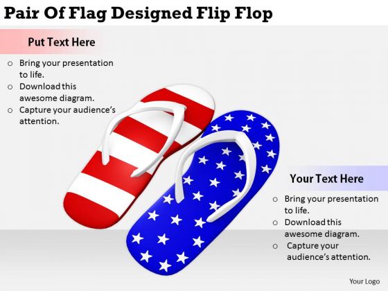 Stock Photo Business Concepts Pair Of Flag Designed Flip Flop Stock Photo Image Stock Photo Business Concepts Pair Of Flag Designed Flip Flop Stock Photo Image
