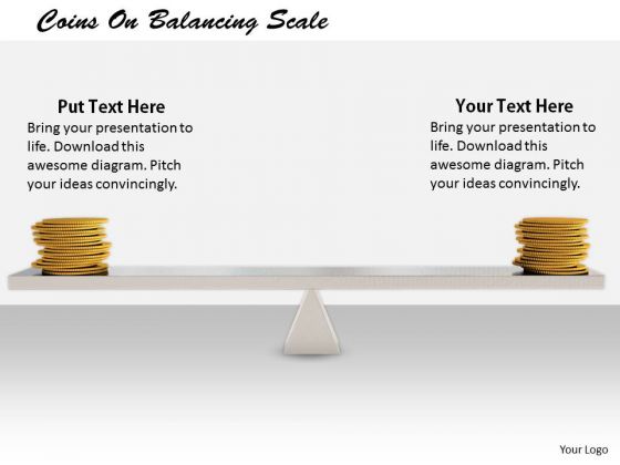 Stock Photo Business Development Strategy Coins On Balancing Scale Images Photos Stock Photo Business Development Strategy Coins On Balancing Scale Images Photos