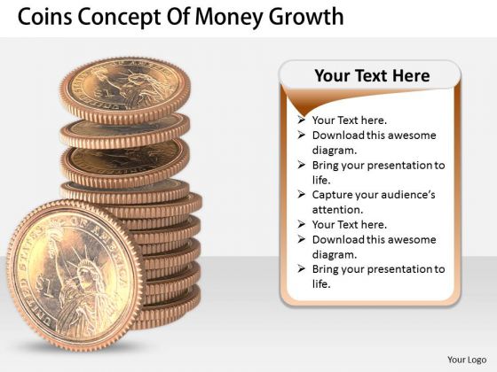 Stock Photo Business Growth Strategy Coins Concept Of Money Pictures Images Stock Photo Business Growth Strategy Coins Concept Of Money Pictures Images