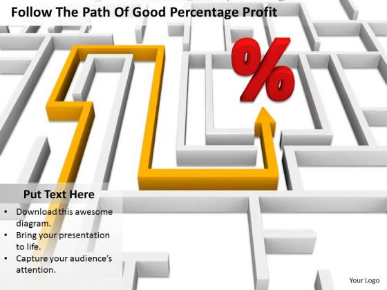 Stock Photo Business Integration Strategy Follow The Path Of Good Percentage Profit Images Stock Photo Business Integration Strategy Follow The Path Of Good Percentage Profit Images