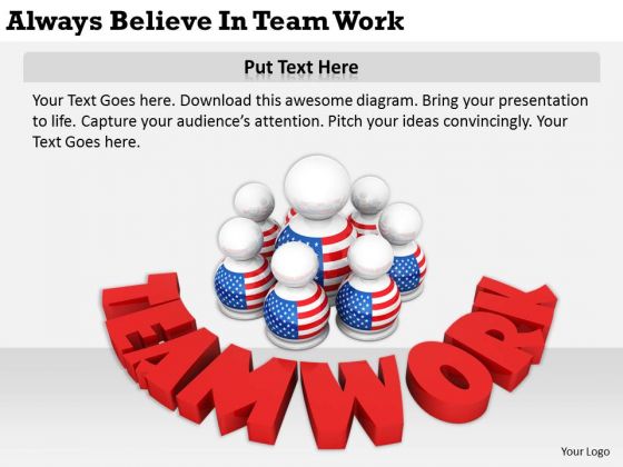 Stock Photo Business Plan Strategy Always Believe Team Work Stock Photo Image