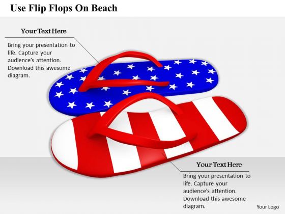 Stock Photo Business Process Strategy Use Flip Flops On Beach Images