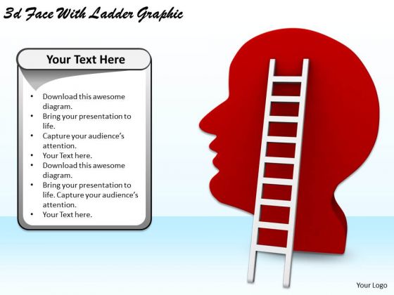 Stock Photo Business Strategy And Policy 3d Face With Ladder Graphic Pictures Images Stock Photo Business Strategy And Policy 3d Face With Ladder Graphic Pictures Images