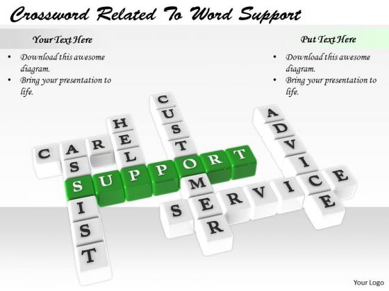 Stock Photo Business Strategy Crossword Related To Support Photos Stock Photo Business Strategy Crossword Related To Support Photos