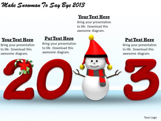 Stock Photo Business Strategy Development Make Snowman To Say Bye 2013 Photos Stock Photo Business Strategy Development Make Snowman To Say Bye 2013 Photos