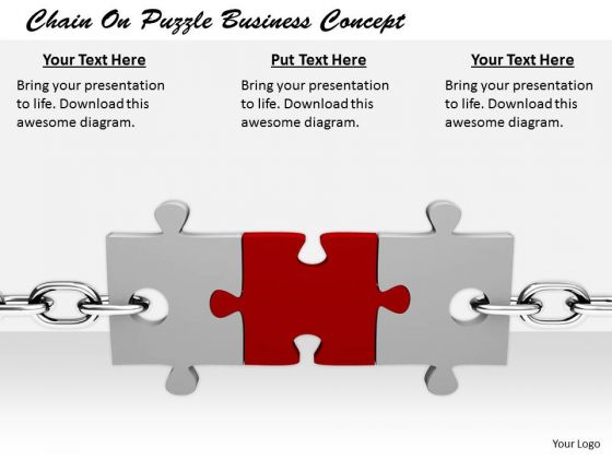 Stock Photo Business Strategy Examples Chain On Puzzle Concept Images And Graphics Stock Photo Business Strategy Examples Chain On Puzzle Concept Images And Graphics