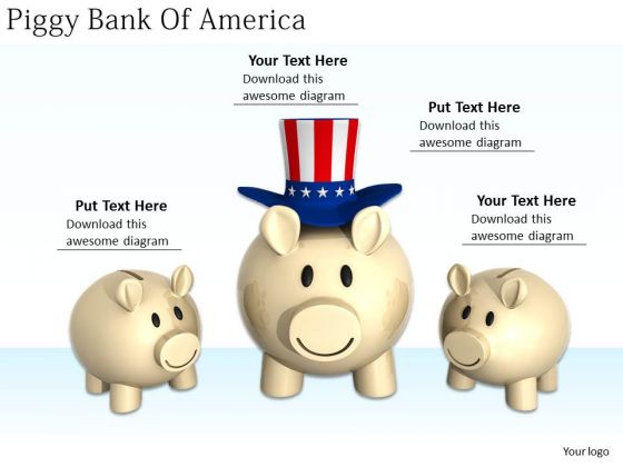Stock Photo Business Strategy Examples Piggy Bank Of America Success Images Stock Photo Business Strategy Examples Piggy Bank Of America Success Images