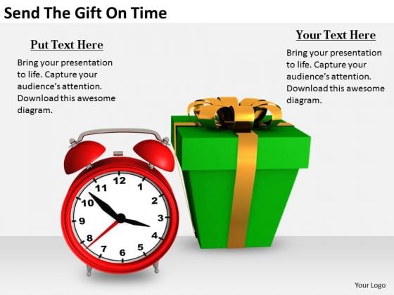 Stock Photo Business Strategy Execution Send The Gift Time Stock Photo Pictures Images