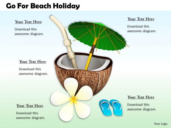 Stock Photo Business Strategy Go For Beach Holiday Image Stock Photo Business Strategy Go For Beach Holiday Image