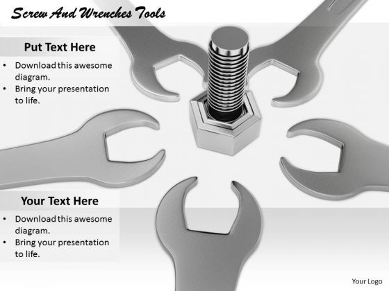 Stock Photo Business Strategy Innovation Screw And Wrenches Tools Success Images Stock Photo Business Strategy Innovation Screw And Wrenches Tools Success Images