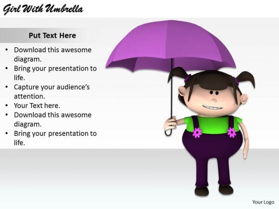 Stock Photo Business Strategy Plan Template Girl With Umbrella Images Stock Photo Business Strategy Plan Template Girl With Umbrella Images