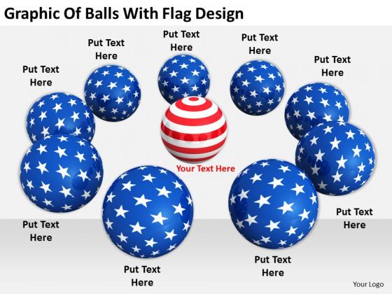 Stock Photo Business Strategy Review Graphic Of Balls With Flag Design Stock Photo Icons Images