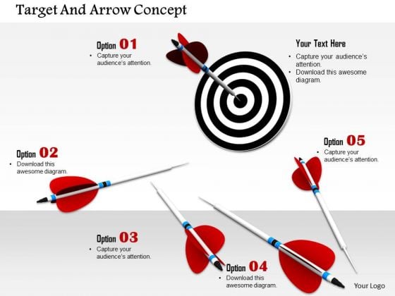 Stock Photo Conceptual Image Of Target Success Pwerpoint Slide Stock Photo Conceptual Image Of Target Success Pwerpoint Slide