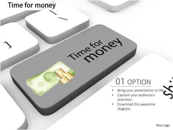 Stock Photo Conceptual Image Of Time For Money Pwerpoint Slide Stock Photo Conceptual Image Of Time For Money Pwerpoint Slide