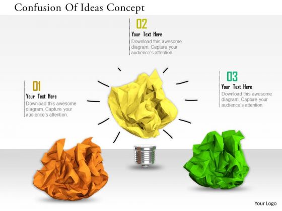 Stock Photo Confusion Of Ideas Concept PowerPoint Slide Stock Photo Confusion Of Ideas Concept PowerPoint Slide