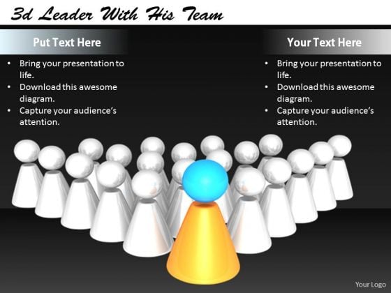 Stock Photo Corporate Business Strategy 3d Leader With His Team Images Stock Photo Corporate Business Strategy 3d Leader With His Team Images