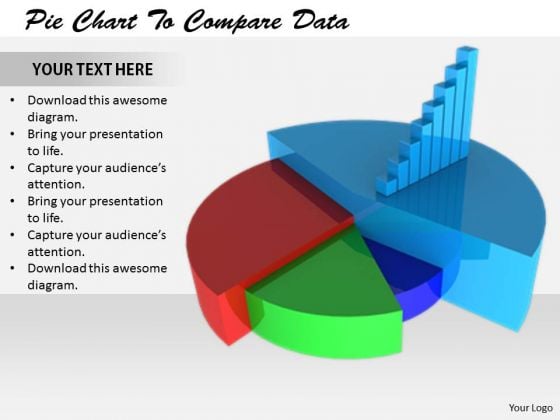 Stock Photo Corporate Business Strategy Pie Chart To Compare Data Best Stock Photo Corporate Business Strategy Pie Chart To Compare Data Best