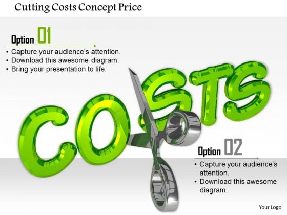 Stock Photo Cutting Costs Concept Price PowerPoint Slide Stock Photo Cutting Costs Concept Price PowerPoint Slide