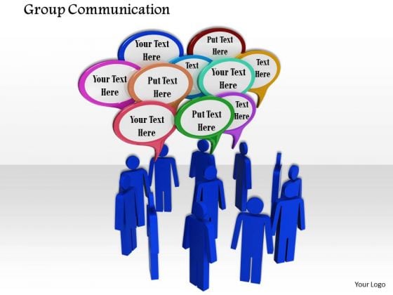 Stock Photo Design Of Group Communication PowerPoint Slide Stock Photo Design Of Group Communication PowerPoint Slide