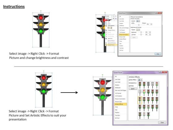 Stock Photo Develop Business Strategy Always Watch Traffic Lights Stock Photos informative pre designed