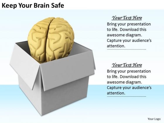 Stock Photo Developing Business Strategy Keep Your Brain Safe Images