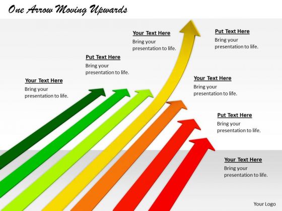 Stock Photo Developing Business Strategy One Arrow Moving Upwards Stock Images Stock Photo Developing Business Strategy One Arrow Moving Upwards Stock Images