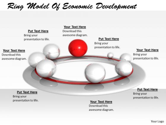 Stock Photo Developing Business Strategy Ring Model Of Economic Development Image Stock Photo Developing Business Strategy Ring Model Of Economic Development Image