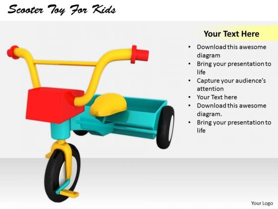 Stock Photo Developing Business Strategy Scooter Toy For Kids Clipart Stock Photo Developing Business Strategy Scooter Toy For Kids Clipart