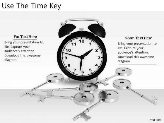 Stock Photo Developing Business Strategy Use The Time Key Stock Photo Image