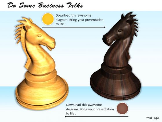 Stock Photo Do Some Business Talks PowerPoint Template Stock Photo Do Some Business Talks PowerPoint Template